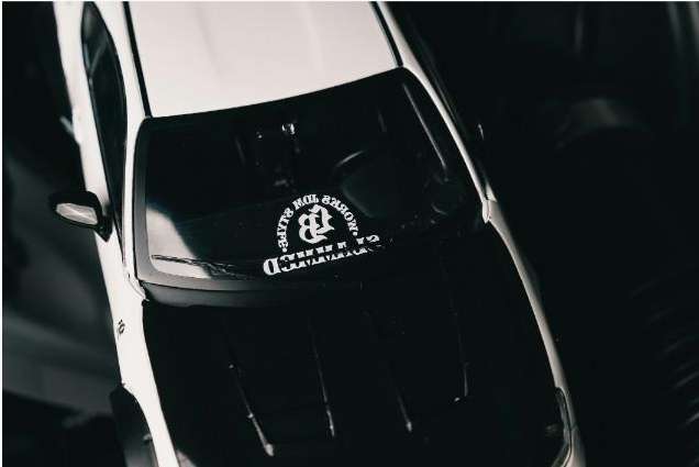 Detailing technician working
